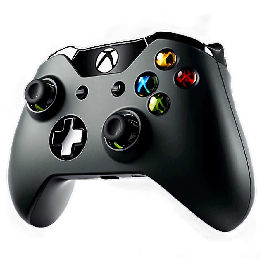 Wireless Xbox Controller Black Png 40 PNG Image