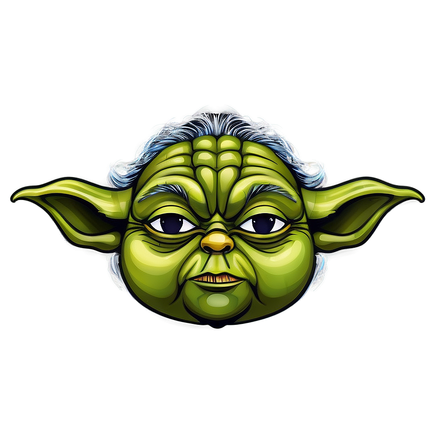 Wise Yoda Illustration Png 94 PNG Image