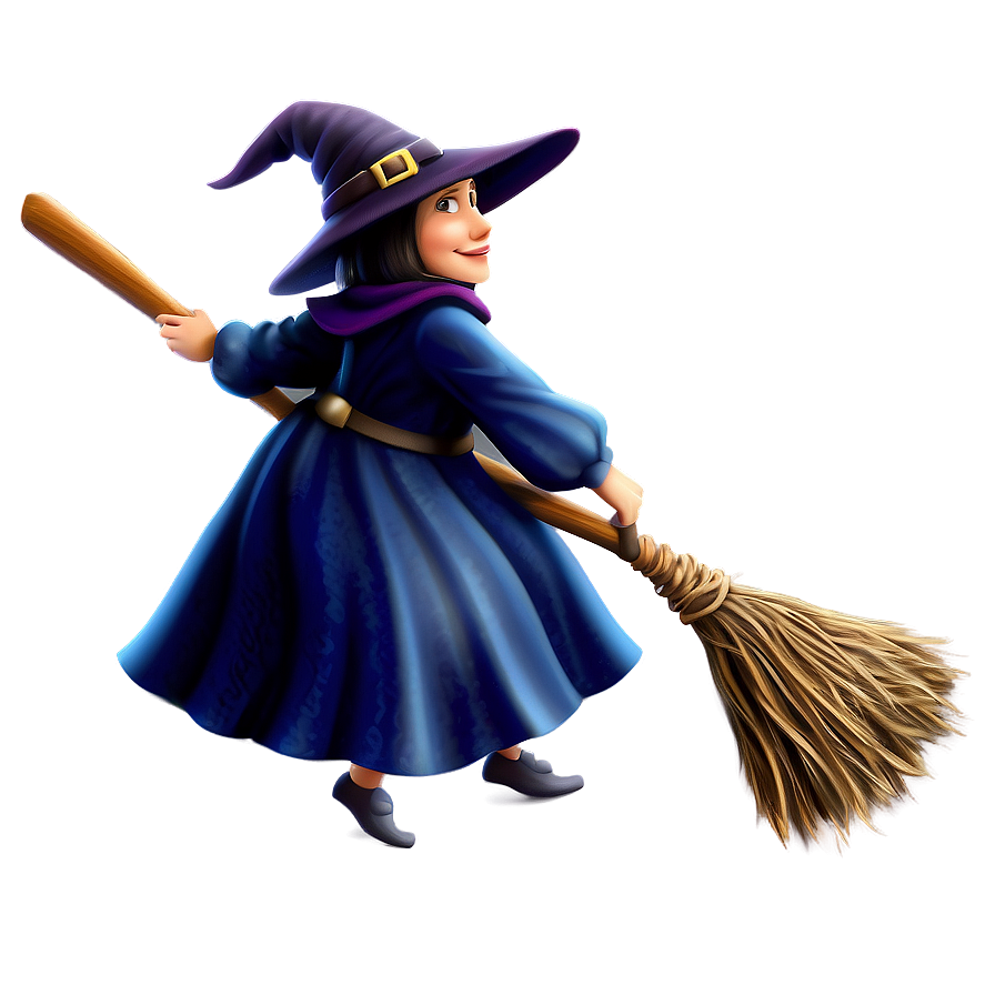 Witch Broom Flight Png 6 PNG Image