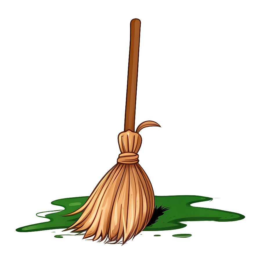 Witch Broom Illustration Png Ewp PNG Image