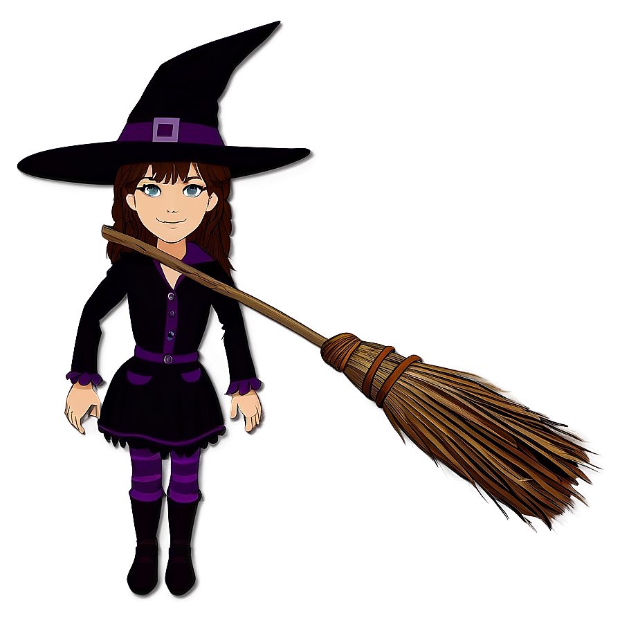 Witch Broom Magic Png 06292024 PNG Image