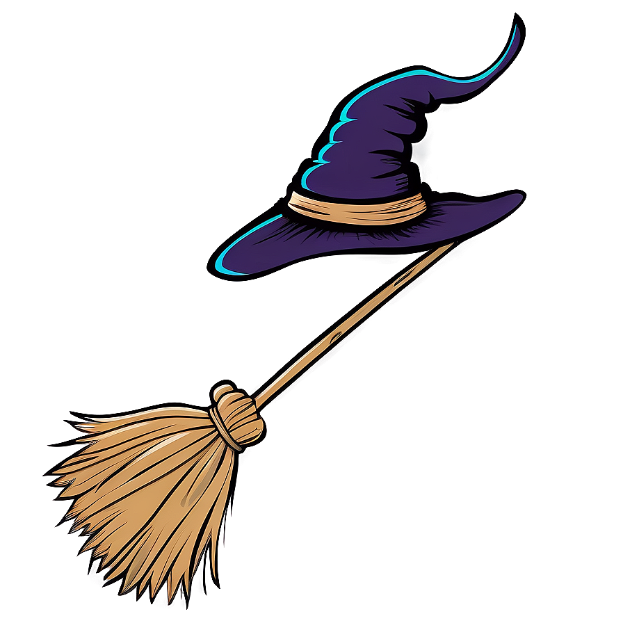 Witch Broom Outline Png 82 PNG Image