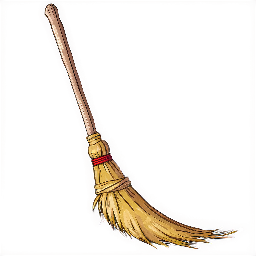 Witch Broomstick Png 06292024 PNG Image