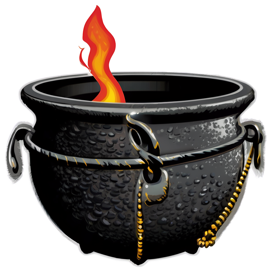 Witch Cauldron Silhouette Png 25 PNG Image