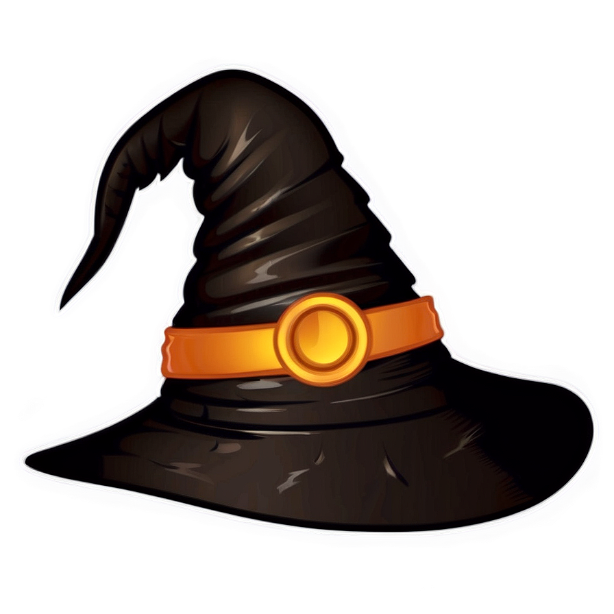 Witch Hat With Cobwebs Png 17 PNG Image