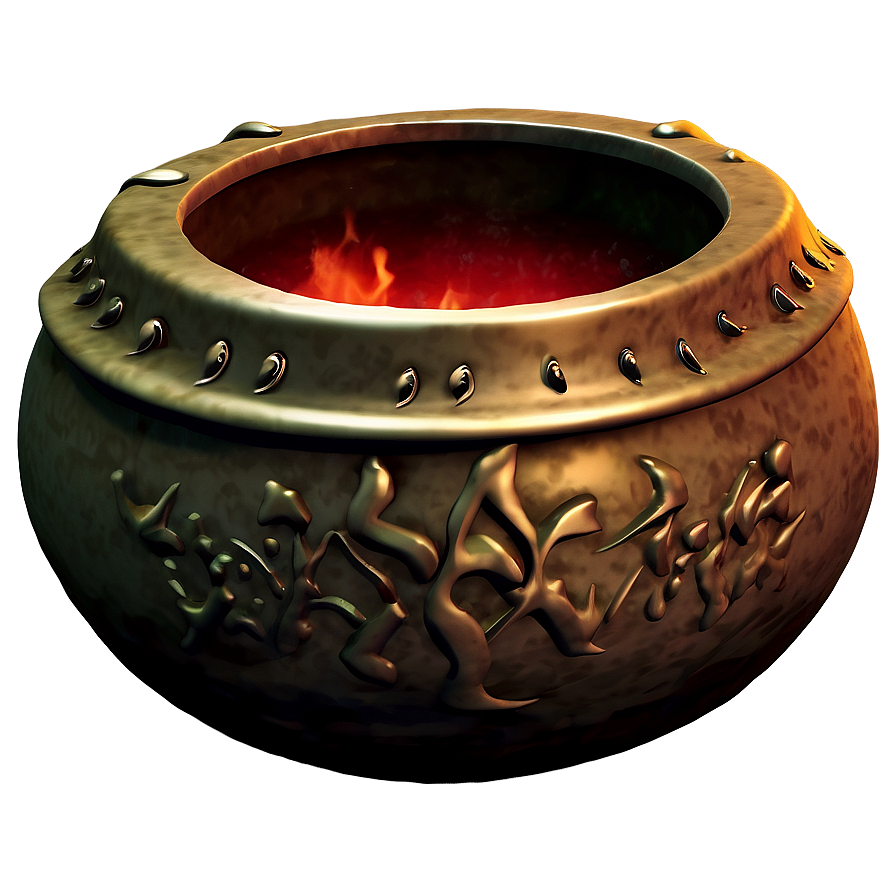 Witchcraft Ritual Cauldron Png Awu PNG Image