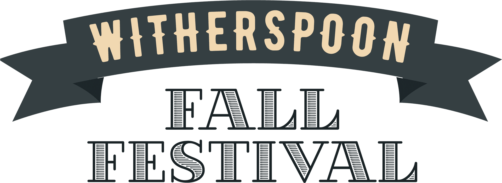 Witherspoon Fall Festival Banner PNG Image