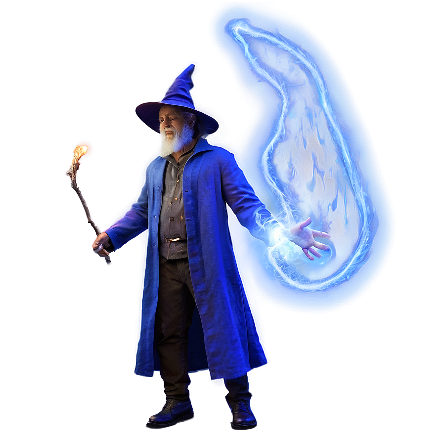 Wizard Casting Spell Png 06112024 PNG Image