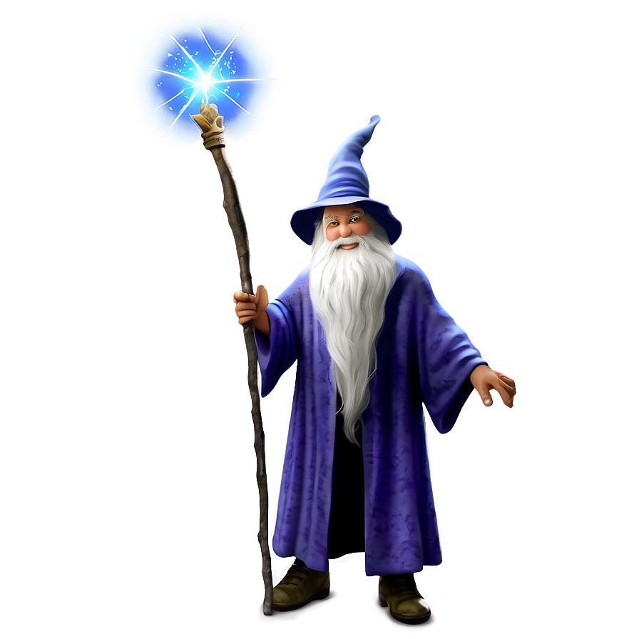 Wizard D PNG Image