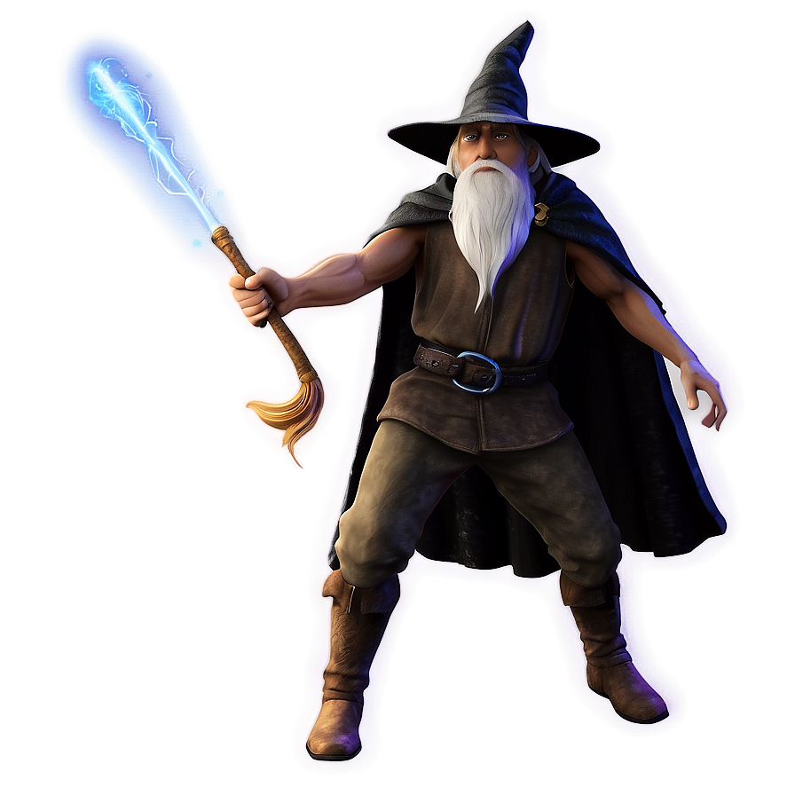 Wizard In Magical Duel Png 06112024 PNG Image