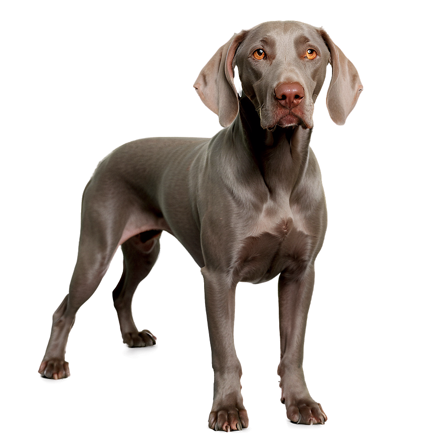 Woebegone Weimaraner Png Dws45 PNG Image