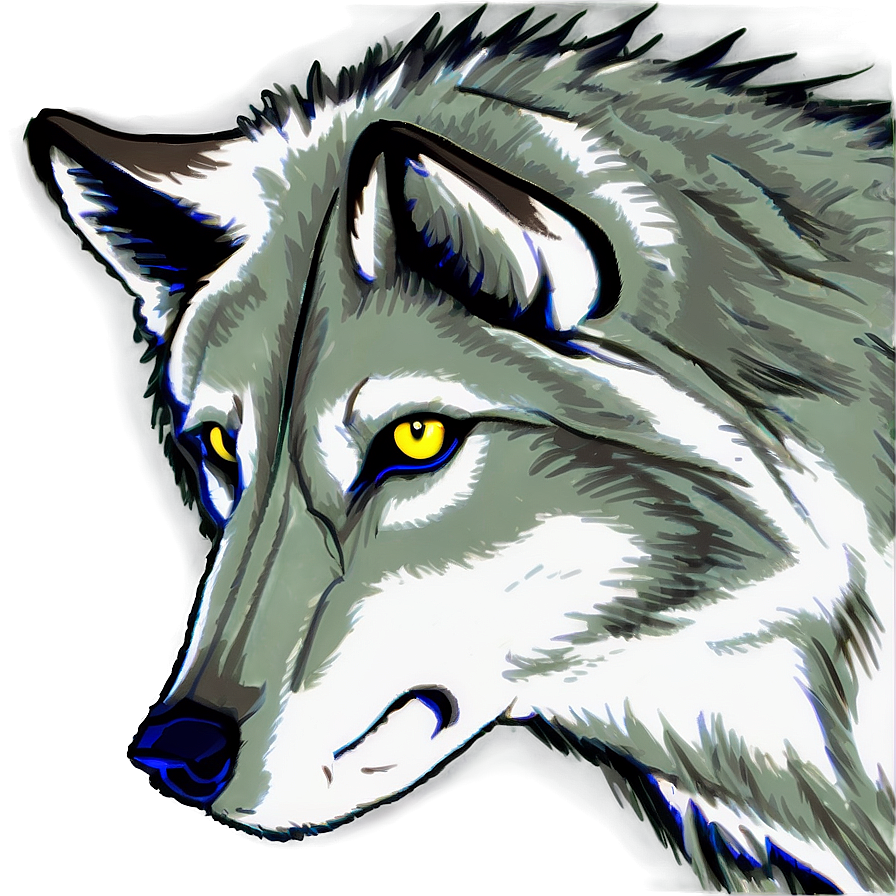 Wolf Eyes Illustration Png Fmk PNG Image