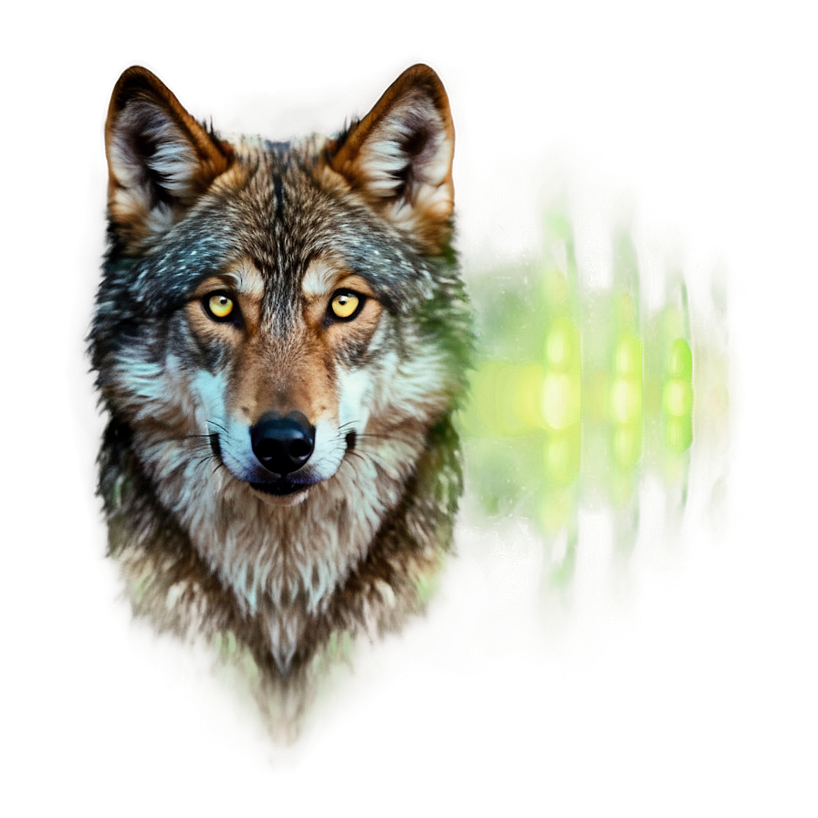 Wolf Eyes In Light Png Ijf23 PNG Image