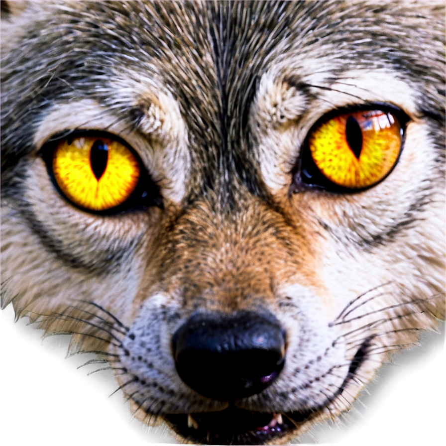 Wolf Eyes In Shadow Png 06292024 PNG Image