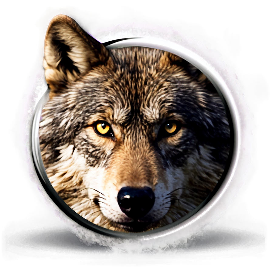 Wolf Eyes In Shadow Png 06292024 PNG Image