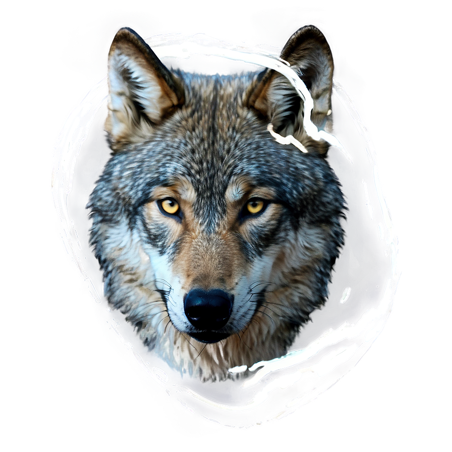 Wolf Eyes With Reflection Png Ayl PNG Image