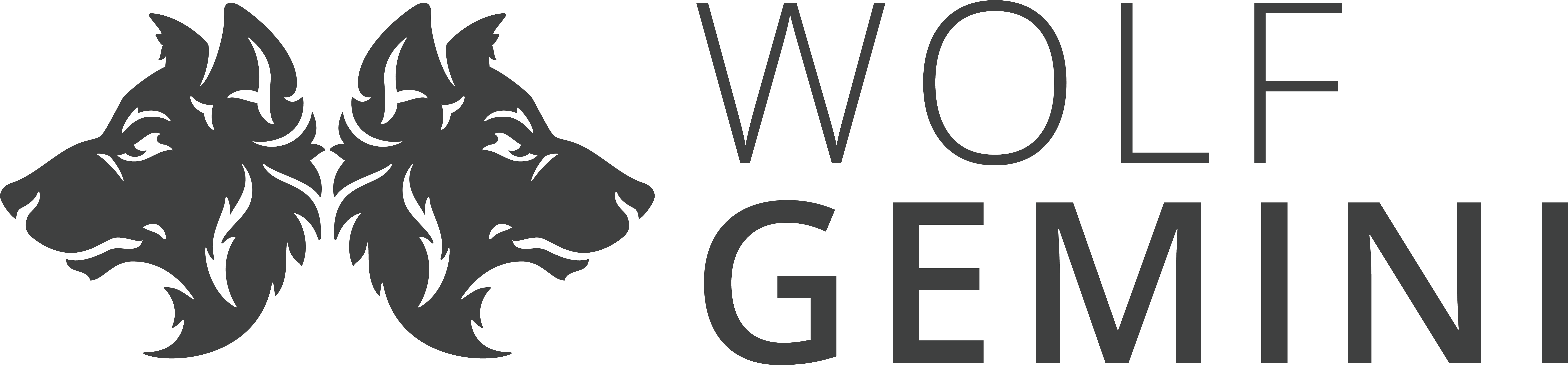 Wolf Gemini Graphic PNG Image