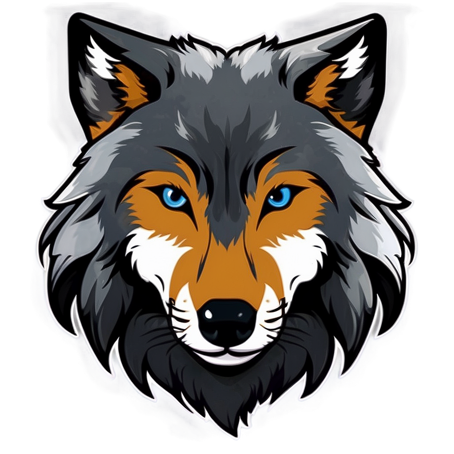 Wolf Head Logo Design Png 79 PNG Image