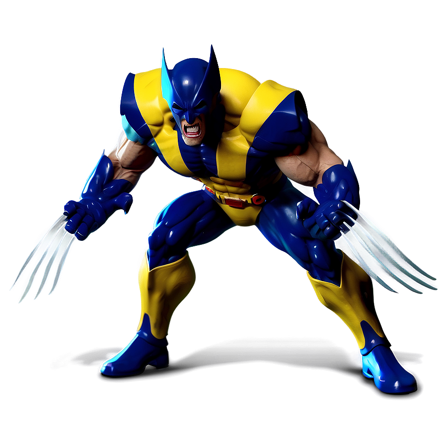 Wolverine Action Scene Png Sys PNG Image