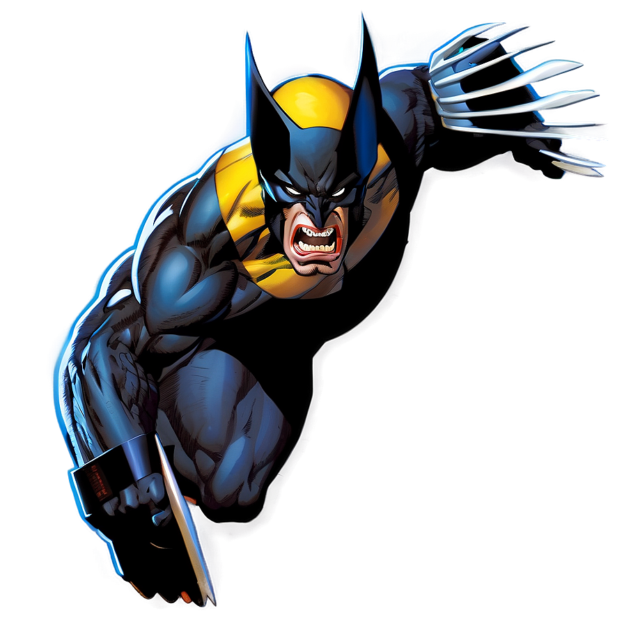 Wolverine Comic Panel Png 05212024 PNG Image