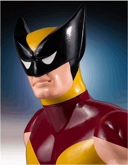 Wolverine Figure Close Up PNG Image