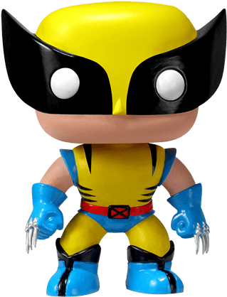 Wolverine Funko Pop Figure PNG Image