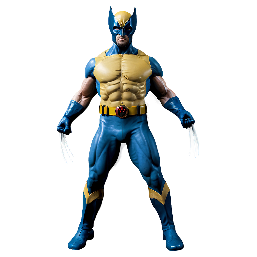 Wolverine Superhero Landing Png Uwn PNG Image