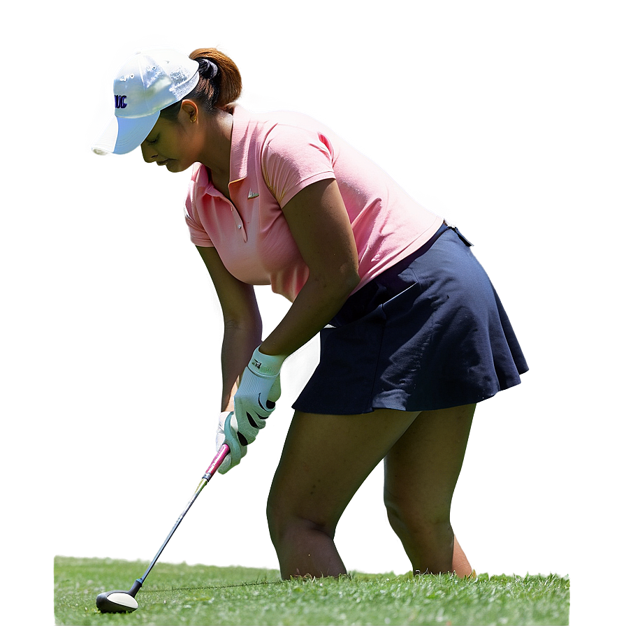 Woman Golfing Png 05212024 PNG Image