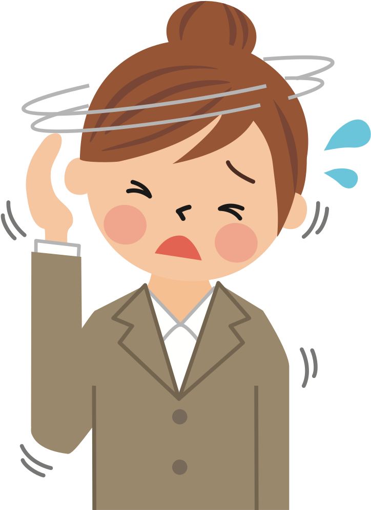 Woman Suffering From Headache PNG Image