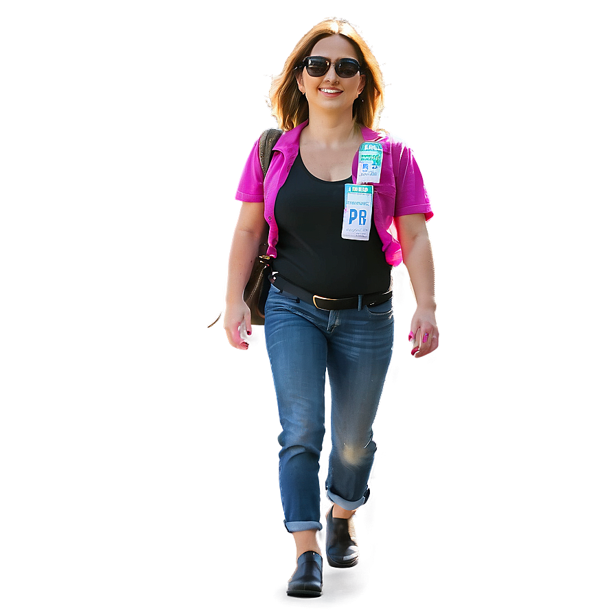 Woman Walking C PNG Image