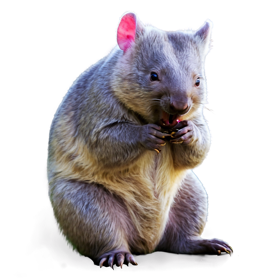 Wombat Eating Png Ich PNG Image