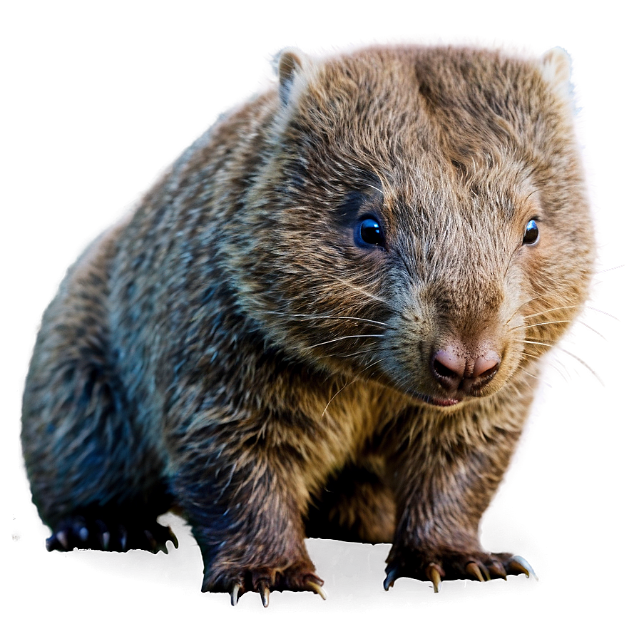 Wombat In Action Png Nif5 PNG Image