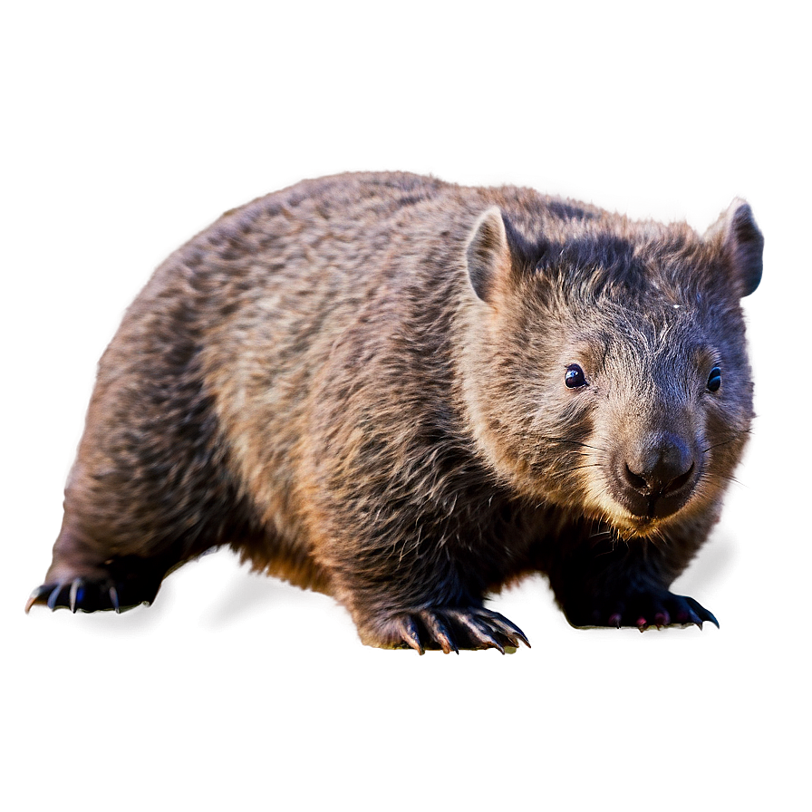 Wombat In The Wild Png Tlb34 PNG Image