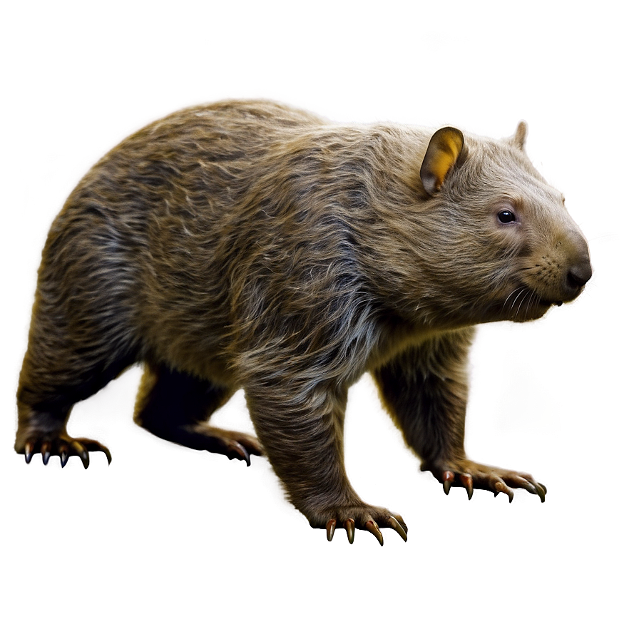 Wombat Profile Png Wkn PNG Image