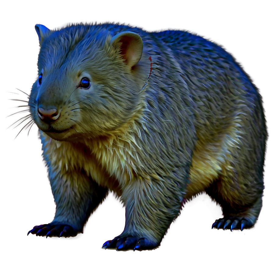 Wombat Sketch Png 06252024 PNG Image