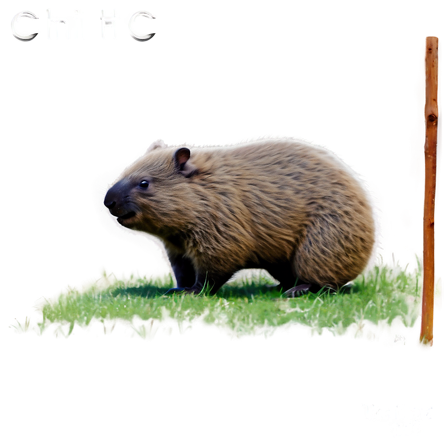 Wombat Sketch Png Lvu PNG Image