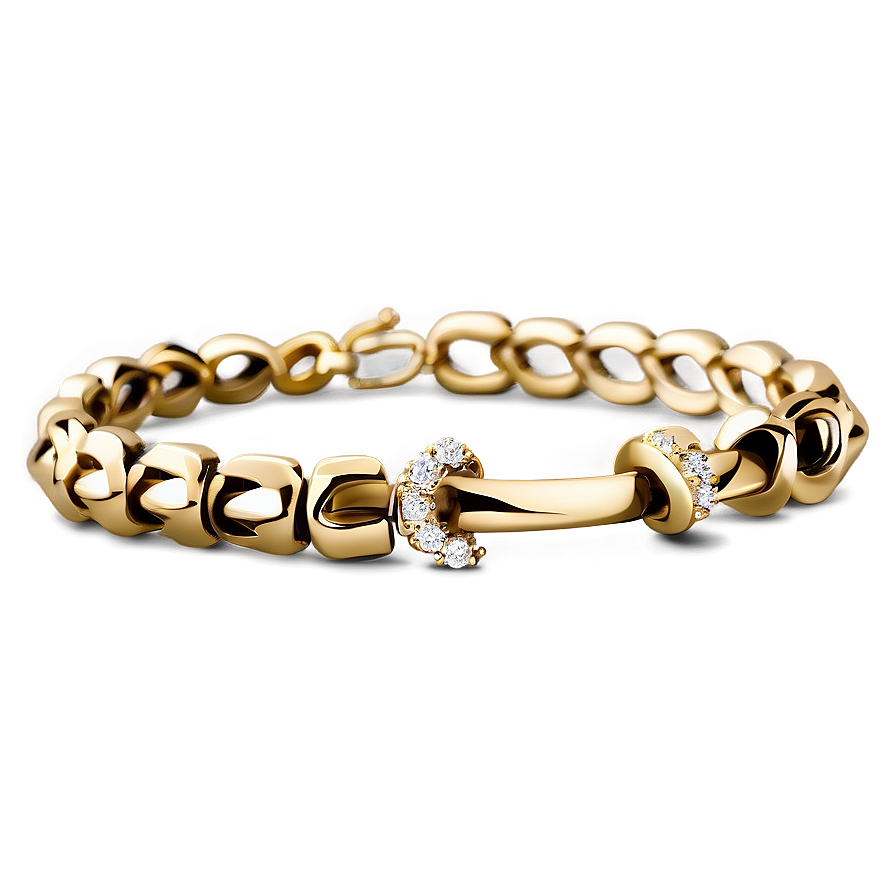 Women's Gold Bracelet Charm Png Tci PNG Image