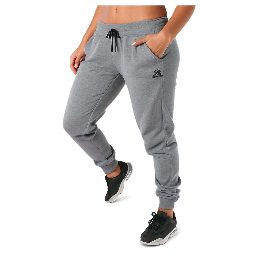 Women's Grey Sweatpants Png Prh PNG Image