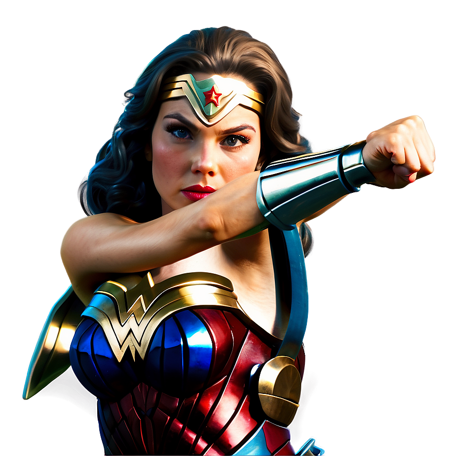 Wonder Woman Action Pose Png 55 PNG Image