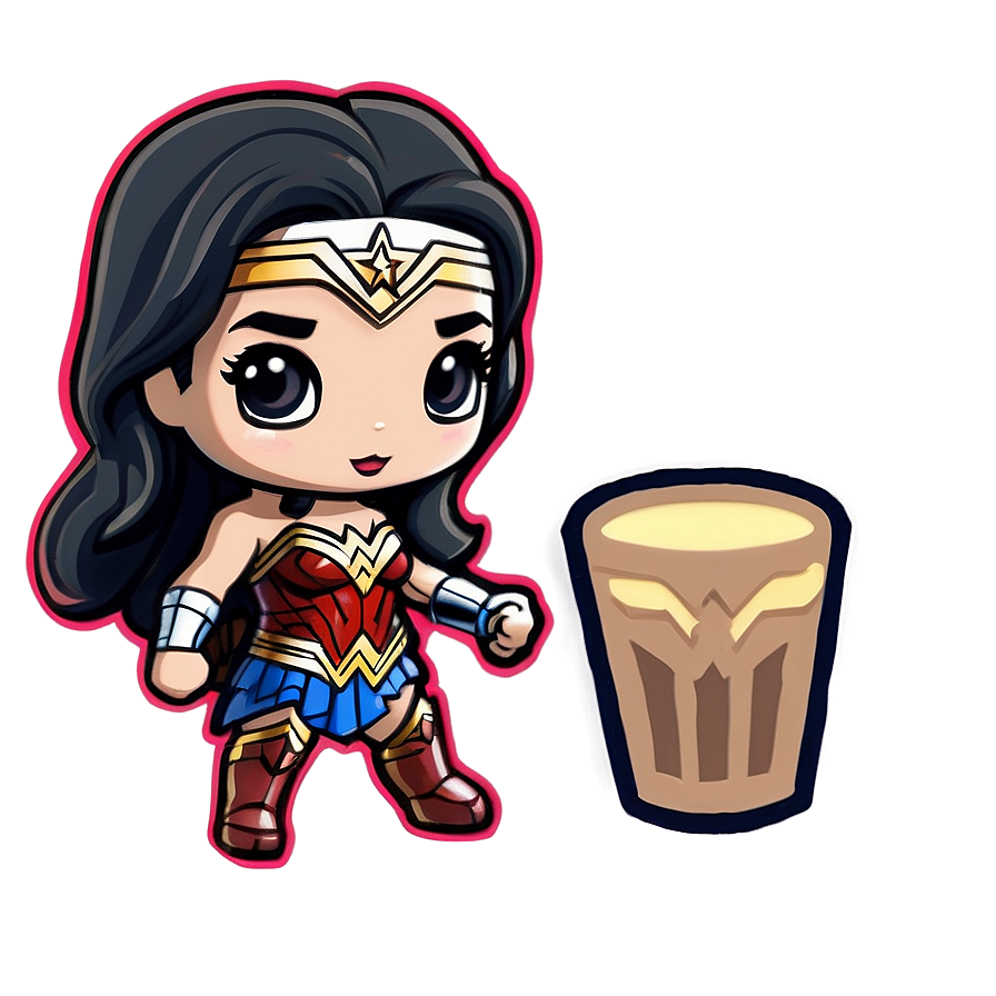 Wonder Woman Chibi Png 05212024 PNG Image