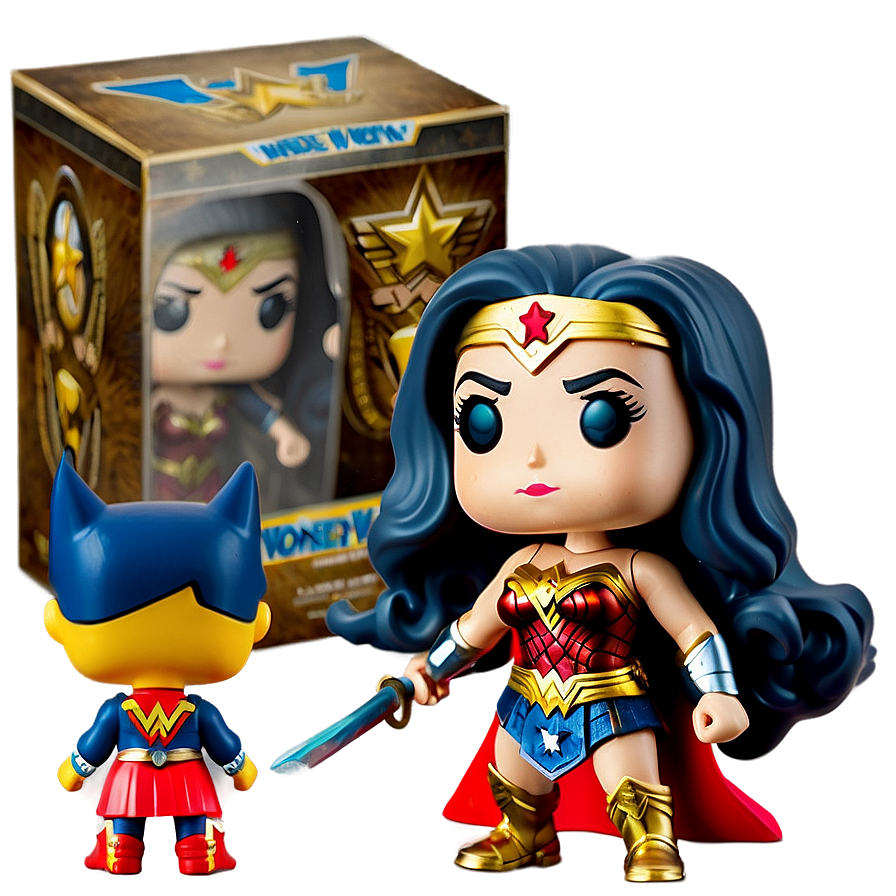 Wonder Woman Funko Pop Png 05212024 PNG Image