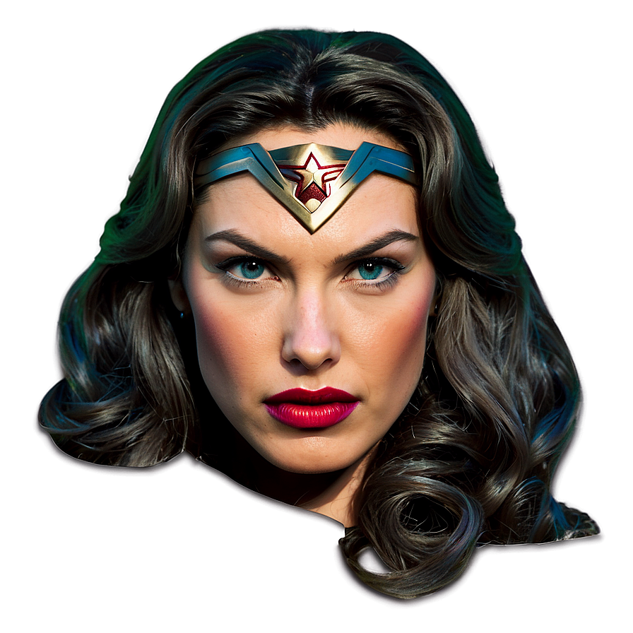 Wonder Woman Headshot Png 40 PNG Image