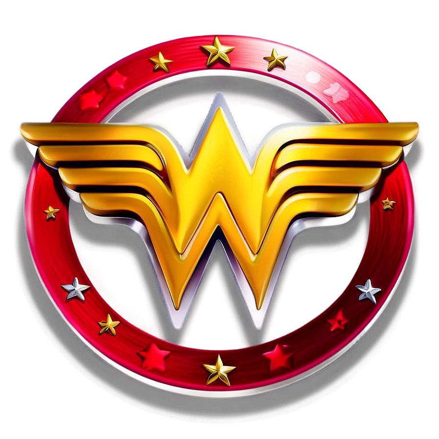 Wonder Woman Logo For Birthday Png Mbp PNG Image