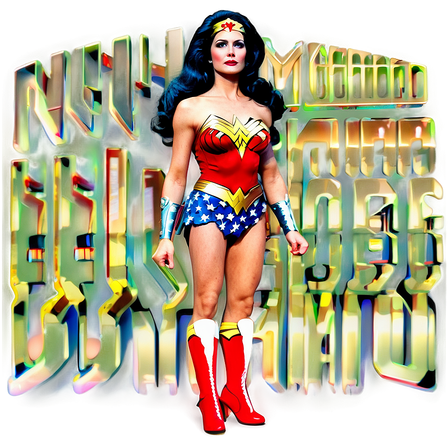 Wonder Woman Lynda Carter Png 05212024 PNG Image