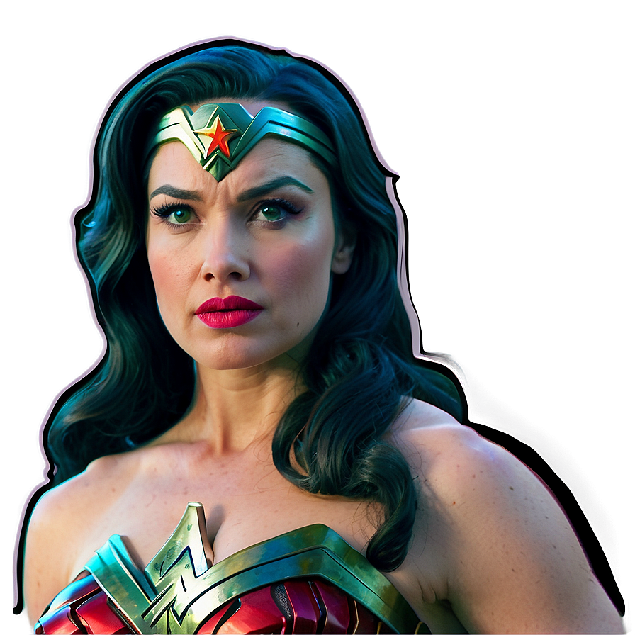 Wonder Woman Sketch Art Png 05212024 PNG Image