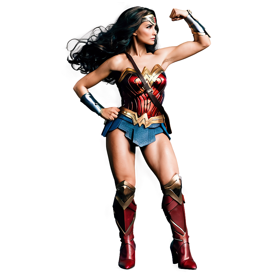 Wonder Woman Superhero Pose Png Vax30 PNG Image