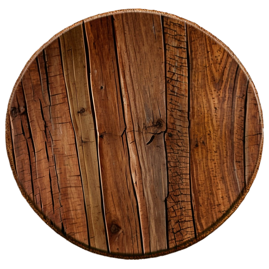 Wood Circle C PNG Image