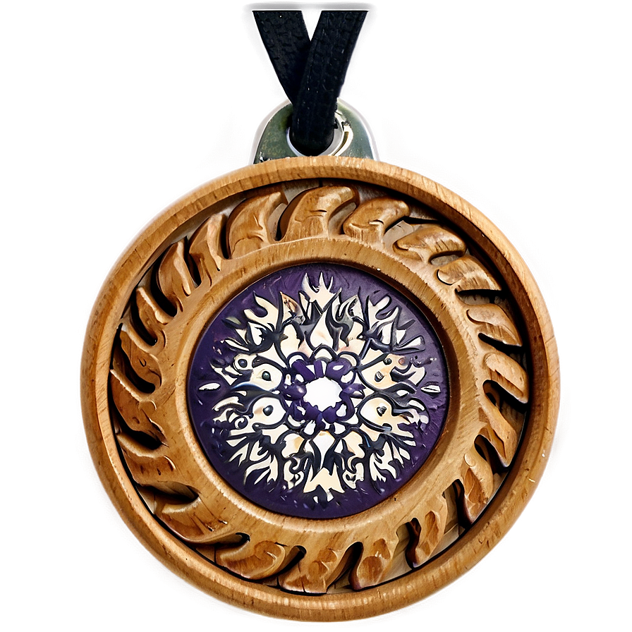 Wood Circle Medallion Png Ndh46 PNG Image