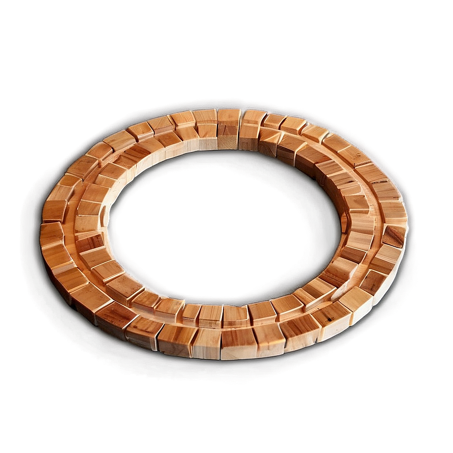 Wood Circle Mosaic Png Isi89 PNG Image