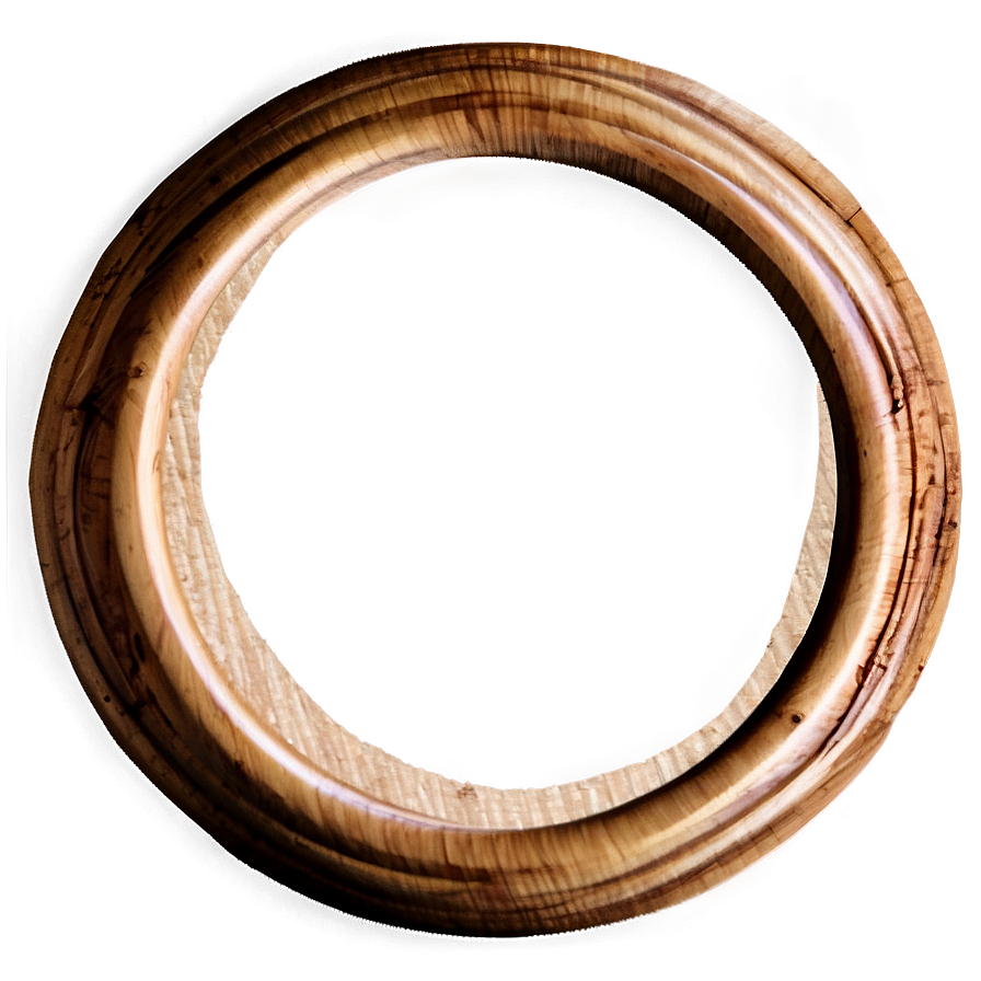 Wood Circle Overlay Png 06282024 PNG Image